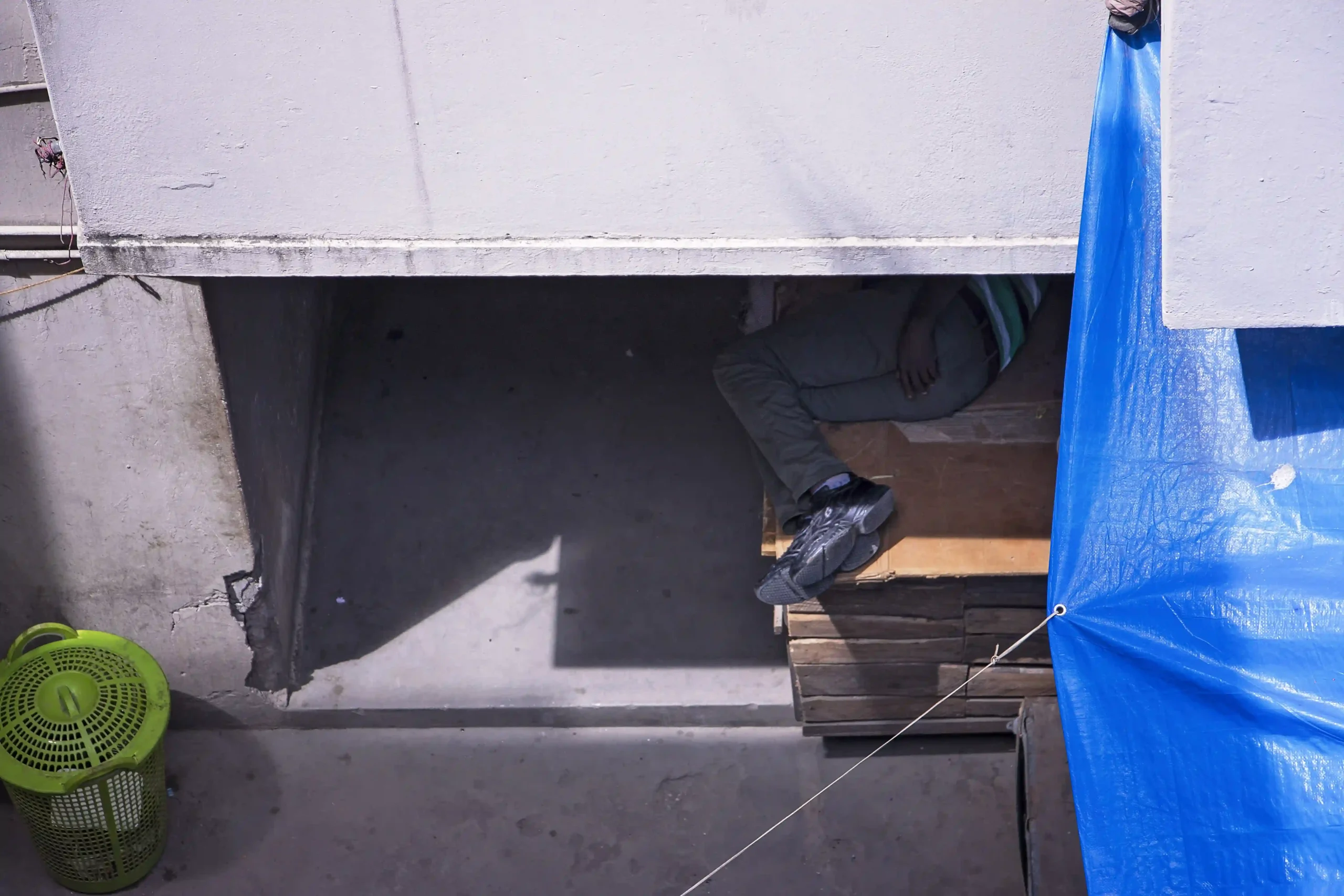 low-section-man-working